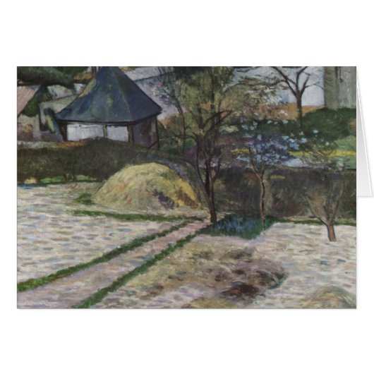 Landscape at Osny - 1881 Cards (Front Horizontal)