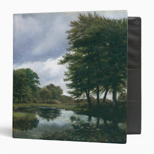 Landscape at Silkeborg, 1833 3 Ring Binder