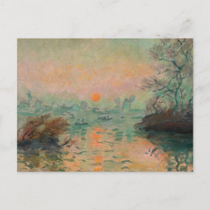 Landscape at Sunset   Tadeusz Makowski Postcard