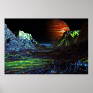 landscape before jupiter poster