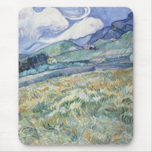 Landscape Behind Saint-Paul Vincent van Gogh Mouse Pad