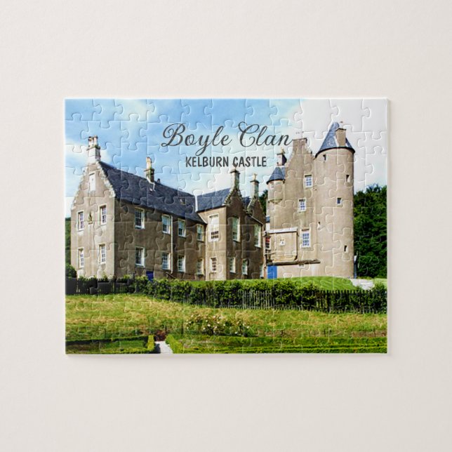 Landscape Boyle Scottish Clan's Kelburn Castle Jigsaw Puzzle (Horizontal)