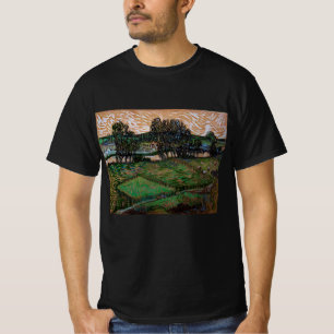 Landscape, Bridge Across Oise by Vincent van Gogh T-Shirt