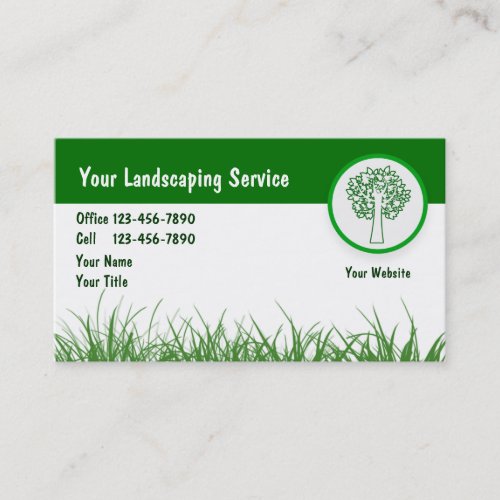 Landscape Business Cards_5 Business Card