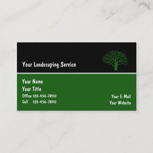 Customizable Landscape Business Cards_6