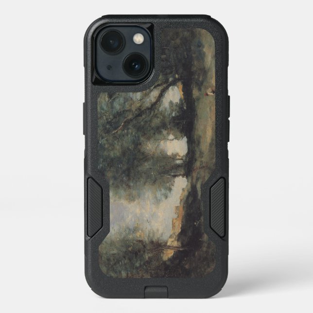 Landscape (by Camille Corot) Otterbox iPhone Case (Back)