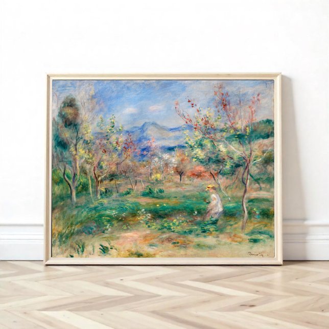 Landscape by Pierre-Auguste Renoir Poster (Creator Uploaded)
