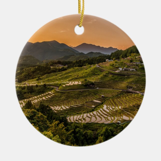 Landscape Ceramic Ornament (Front)