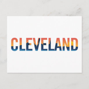 Landscape City View Cleveland, Ohio Postcard