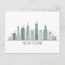 Landscape City View | New York City, New York Postcard