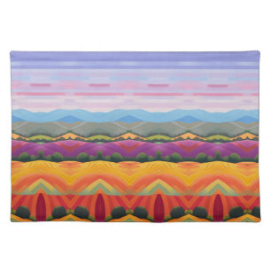 Landscape cloth placemat