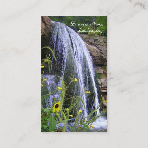 Customizable Landscape Contractors Architects Business Card Template