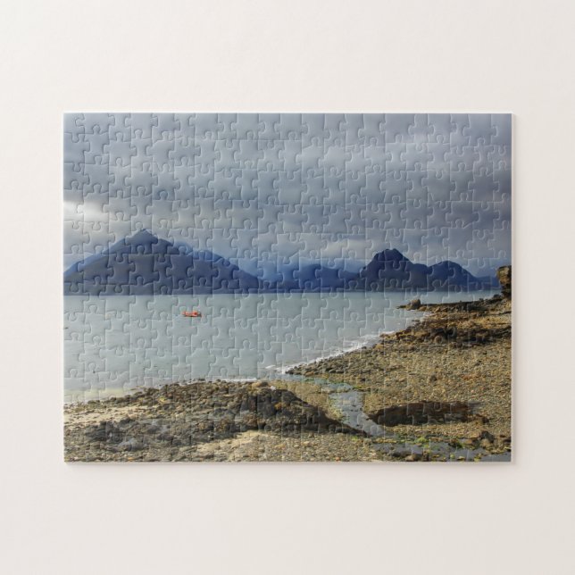 Landscape Cuillins Elgol Isle of Skye Scotland Jigsaw Puzzle (Horizontal)