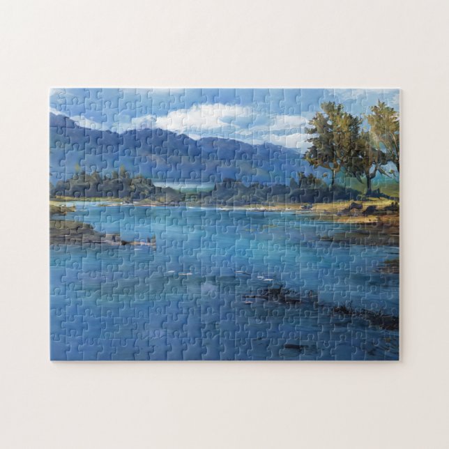 Landscape custom art photo puzzle (Horizontal)