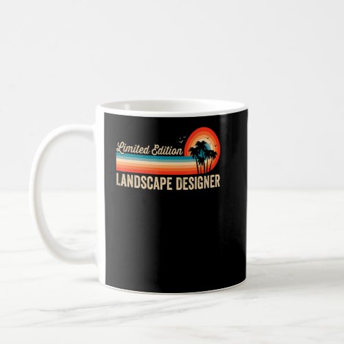 Landscape Designer Birthday Retro Vintage Men Dad  Coffee Mug