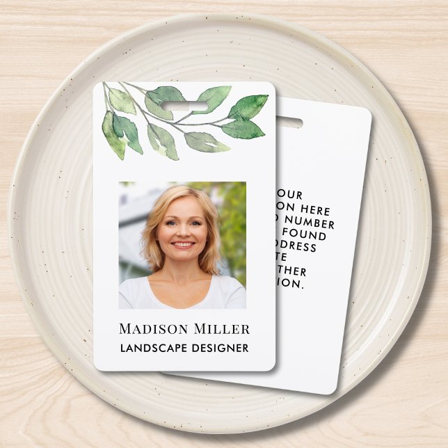 Landscape Designer Photo ID   Badge (Creator Uploaded)