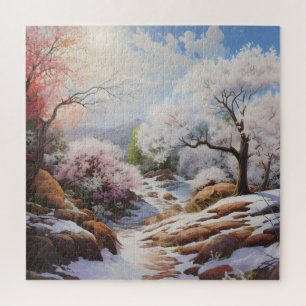 Landscape Early Spring Jigsaw Puzzle