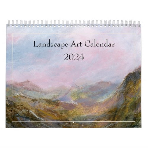 Landscape Fine Art Painting 2024 Calendar