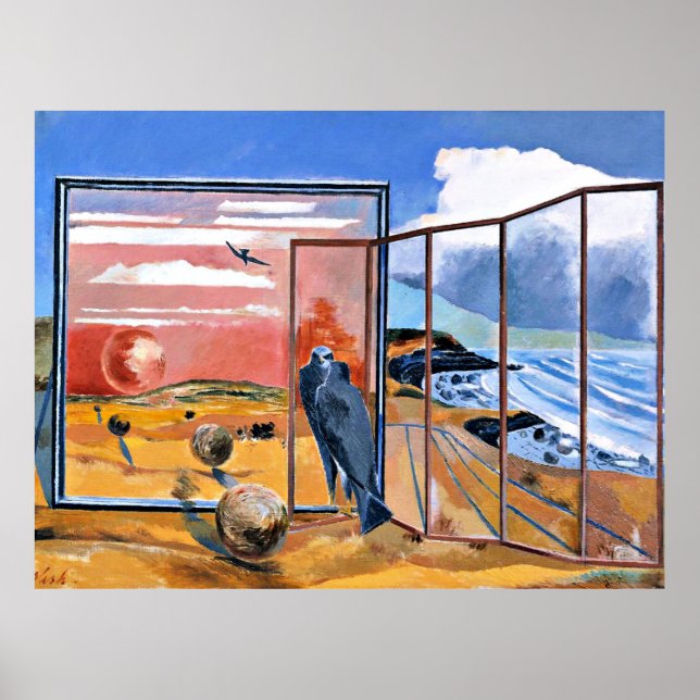 Landscape from a Dream by Paul Nash Poster (Front)