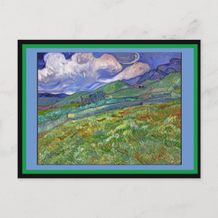 Landscape From Saint-Rémy, Van Gogh, Postcard