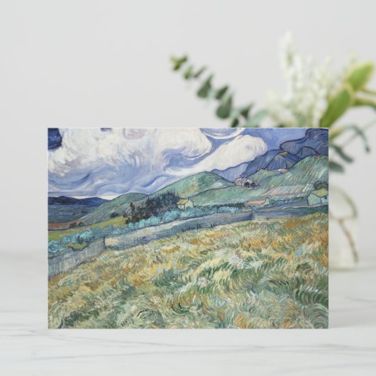 Landscape from Saint-Remy by Vincent Van Gogh (Standing Front)