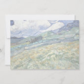 Landscape from Saint-Remy by Vincent Van Gogh (Back)