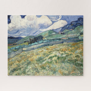 Landscape from Saint-Rémy by Vincent Van Gogh Jigsaw Puzzle