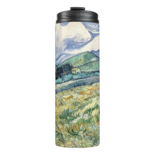 Landscape from Saint-Rémy by Vincent Van Gogh Thermal Tumbler
