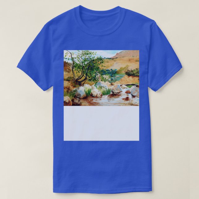 Landscape from Sierra Nevada Spain by Hugo Birger T-Shirt (Design Front)