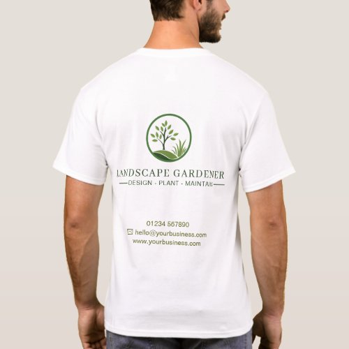 Landscape Gardener  | Professional Gardening T-Shirt