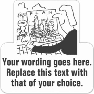 Landscape Gardening Promotional Sticker