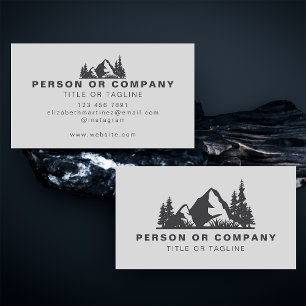 Landscape Gardening Tree Trimming Custom Yard Care Business Card