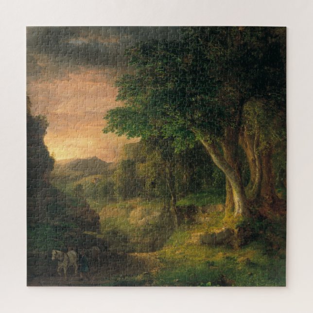 Landscape 'George Inness' Painting Jigsaw Puzzle (Vertical)
