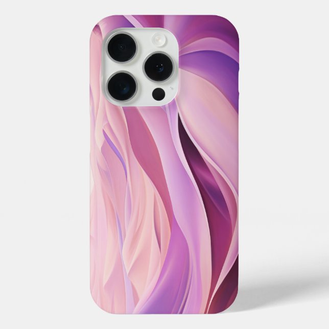 Landscape in pink shades   Case-Mate iPhone case (Back)