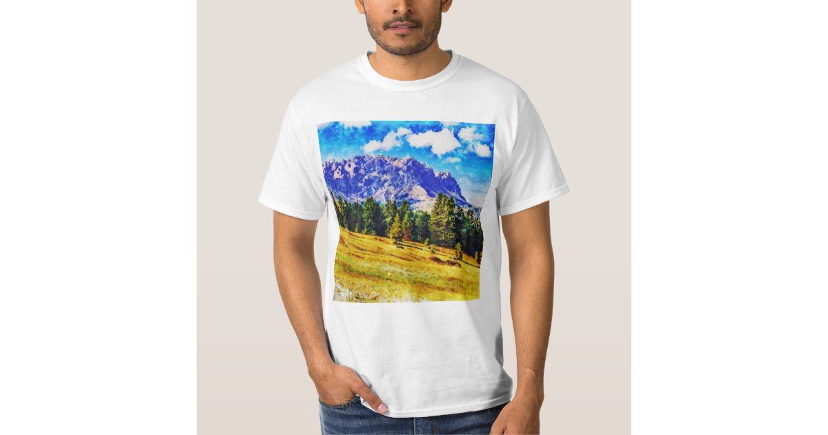 landscape denim shirt