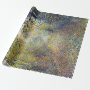 Landscape In the Woods (by Pierre-Auguste Renoir) Wrapping Paper
