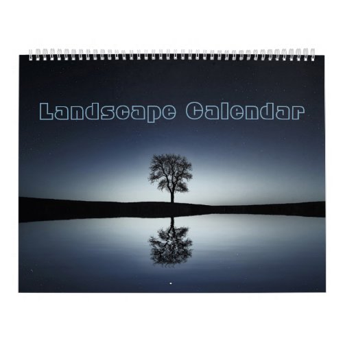 Landscape Large Calendar