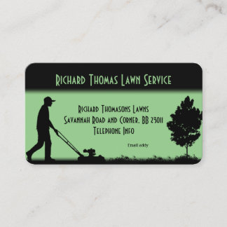 Landscape Lawn Service Business Card
