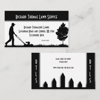 Landscape Lawn Service Business Card