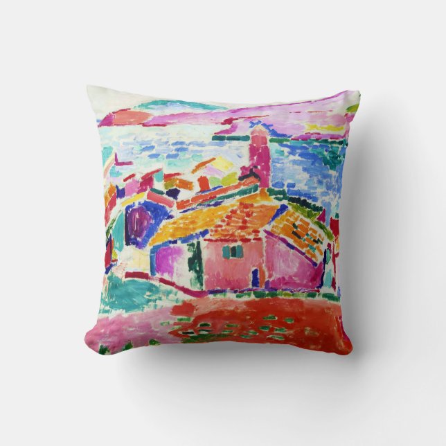Landscape, Matisse Throw Pillow (Front)