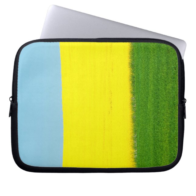 Landscape Meadow Laptop Sleeve (Front)