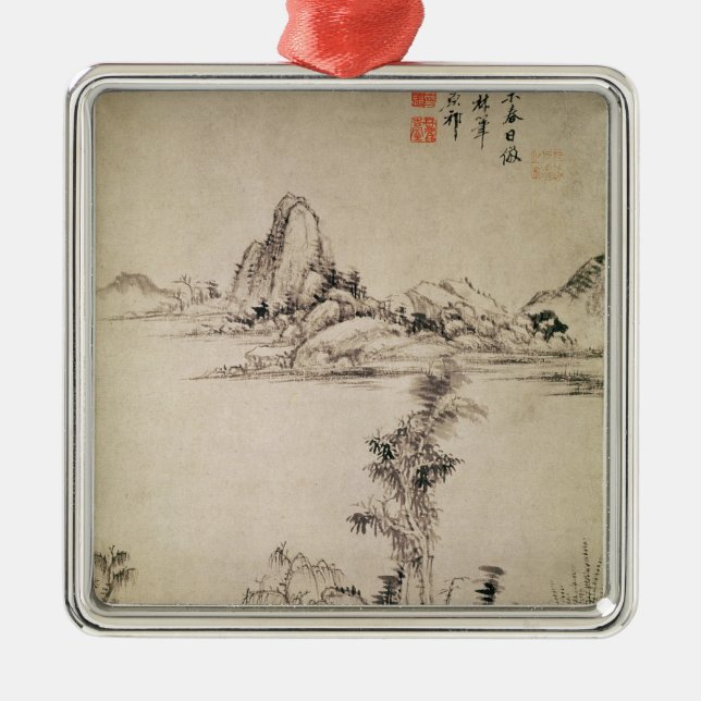 Landscape Metal Ornament (Front)