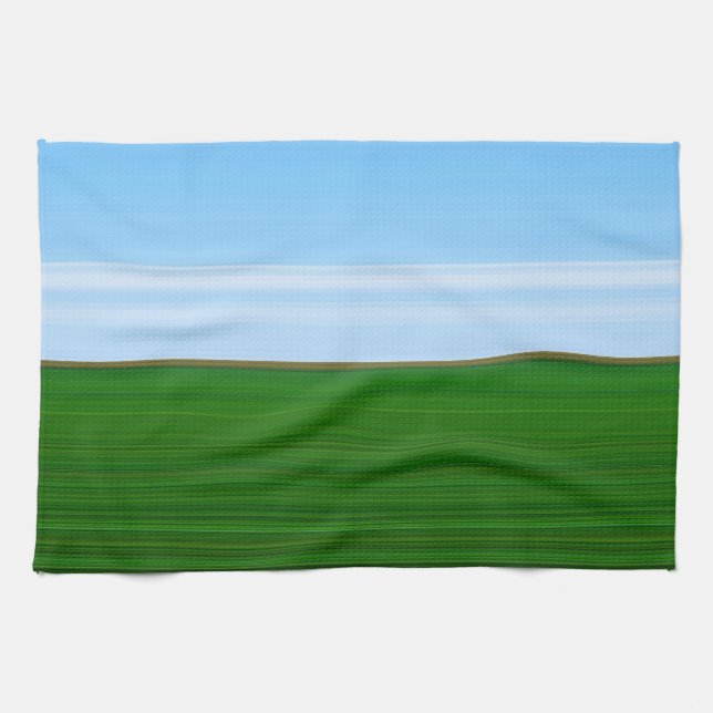 Landscape - Minimalist Style Kitchen Towel (Horizontal)