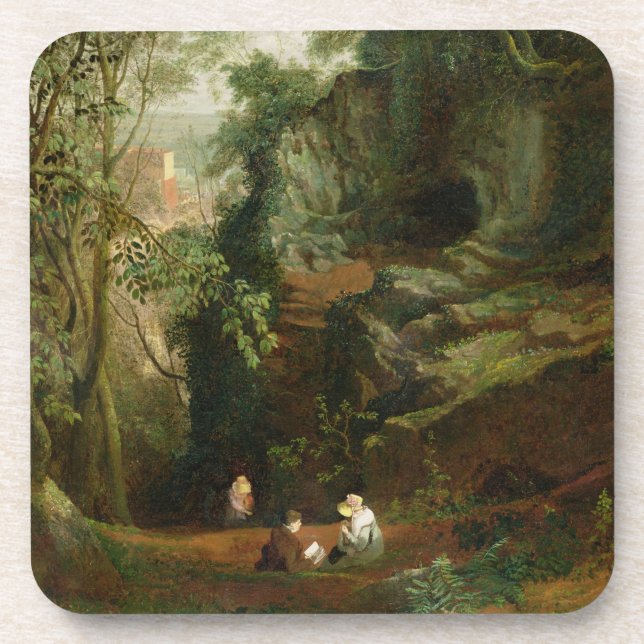 Landscape near Clifton, c.1822-23 (oil on canvas) Coaster (Front)