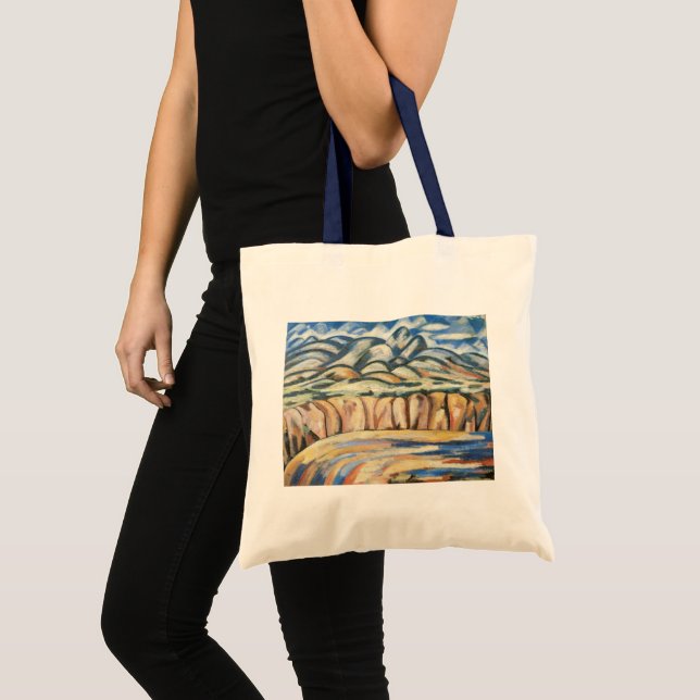 Landscape, New Mexico by Marsden Hartley, Fine Art Tote Bag (Front (Product))