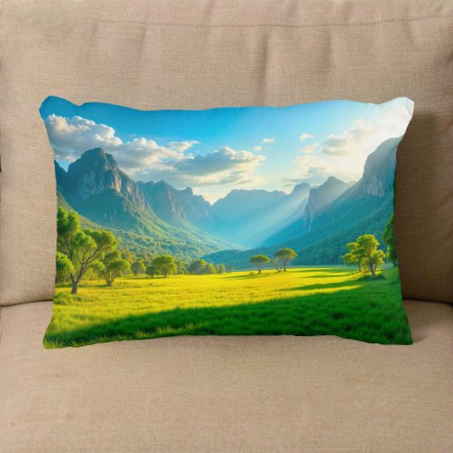 Landscape No. 13, Landscape Series Accent Pillow