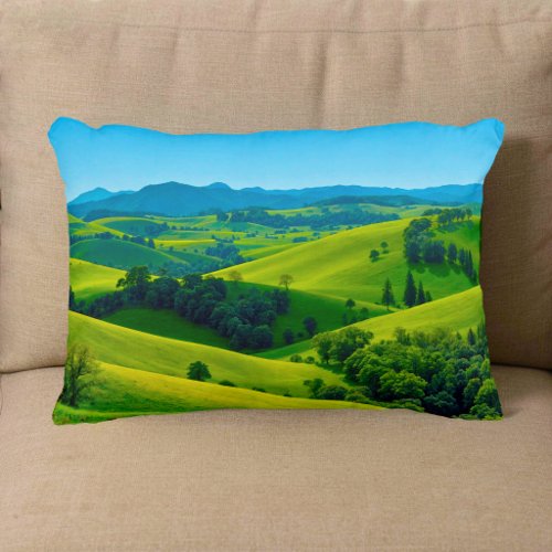 Landscape No. 15, Landscape Series Accent Pillow