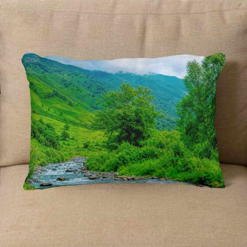 Landscape No. 16, Landscape Series Accent Pillow