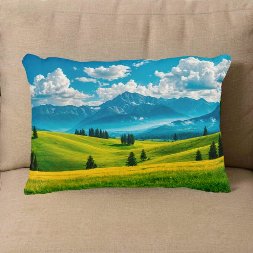 Landscape No. 20, Landscape Series Accent Pillow