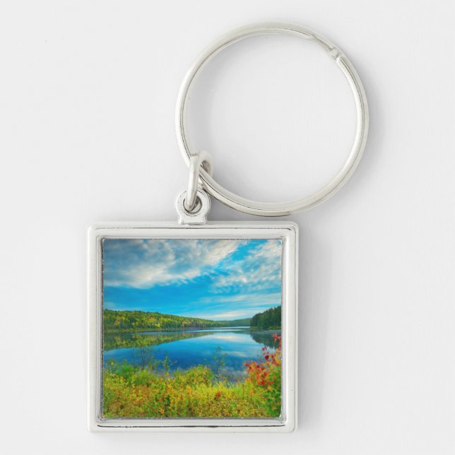 Landscape of Costello Lake Keychain (Front)